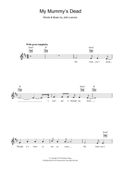 My Mummy's Dead von John Lennon (Download) 