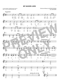 My Savior Lives von Glenn Packiam (Download) 