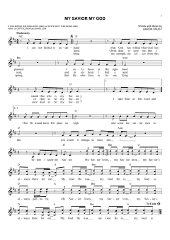 My Savior My God von Aaron Shust (Download) 