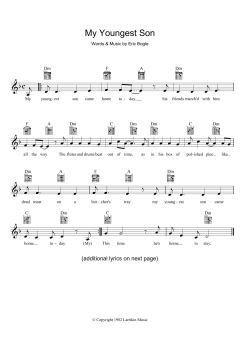 My Youngest Son (Download) 