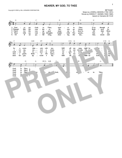 Nearer, My God, To Thee von Lowell Mason (Download) 