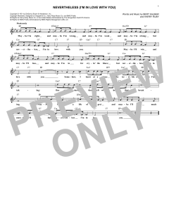 Nevertheless von Bert Kalmar (Download) 