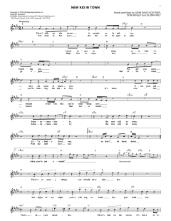 New Kid In Town von The Eagles (Download) 