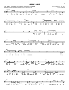 Nobody Knows von Kevin Sharp (Download) 