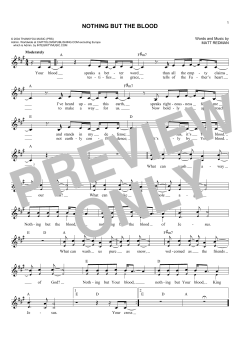 Nothing But The Blood von Matt Redman (Download) 