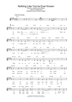 Nothing Like You've Ever Known von Sarah Brightman (Download) 