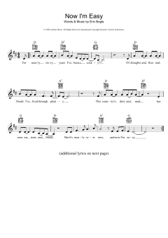 Now I'm Easy (Download) 