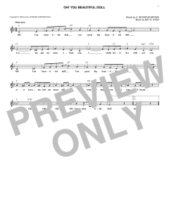 Oh! You Beautiful Doll von Nat D. Ayer (Download) 