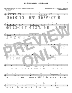 Oh, Oh I'm Falling In Love Again von Jimmie Rodgers (Download) 