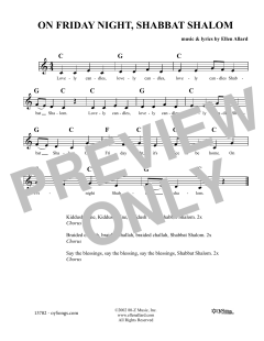 On Friday Night Shabbat Shalom (Download) 