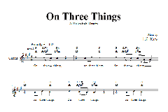 On Three Things von Lil Rev (Download) 