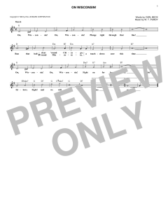 On Wisconsin! von Carl Beck (Download) 