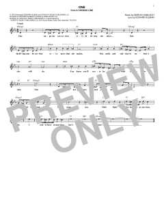 One von Marvin Hamlisch (Download) 