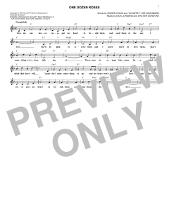 One Dozen Roses von Walter Donovan (Download) 