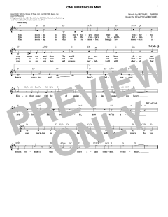 One Morning In May von Mitchell Parish (Download) 