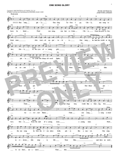 One Song Glory (Download) 