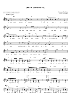 Only A God Like You von Tommy Walker (Download) 