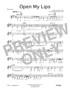 Open My Lips (Download) 