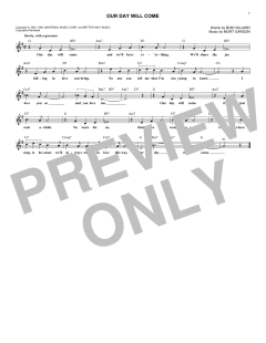 Our Day Will Come von Mort Garson (Download) 