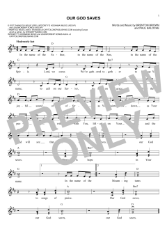 Our God Saves von Paul Baloche (Download) 