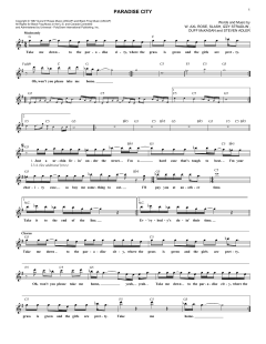 Paradise City von Guns N' Roses (Download) 