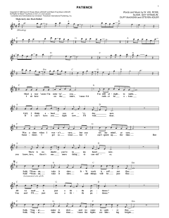 Patience von Guns N' Roses (Download) 