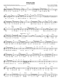 Peas In A Pod von Michael Korie (Download) 