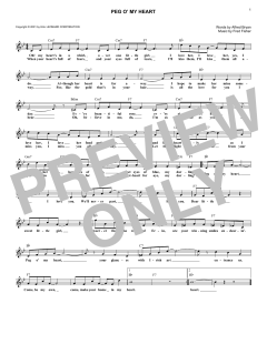 Peg O' My Heart von Alfred Bryan (Download) 