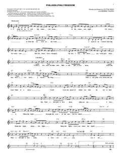 Philadelphia Freedom von Elton John (Download) 