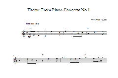 Piano Concerto No1 von Peter Iljitsch Tschaikowsky (Download) 