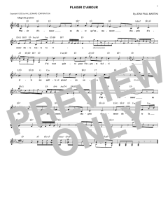 Plaisir D'Amour (Download) 