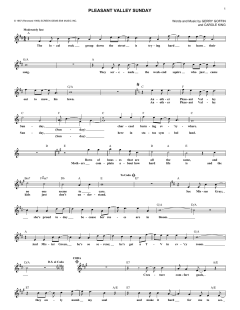 Pleasant Valley Sunday von The Monkees (Download) 