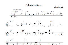 Polovtsian Dance Theme von Alexander Borodin (Download) 