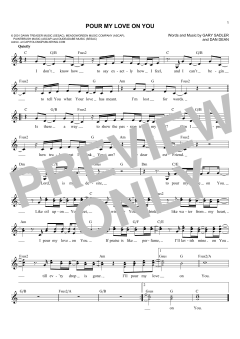 Pour My Love On You von Dan Dean (Download) 