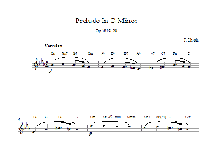 Prelude In C Minor Op.28 No.20 von Frédéric Chopin (Download) 