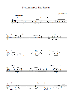 Procession Of The Sardar von Ivanov Ippolitov (Download) 