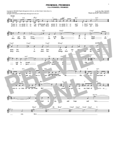 Promises, Promises von Hal David (Download) 