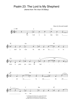 Psalm 23 - The Lord Is My Shepherd (Download) 