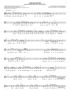 Push Da Button von Allee Willis (Download) 