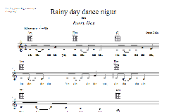 Rainy Day Dance Nigun von Susan Colin (Download) 