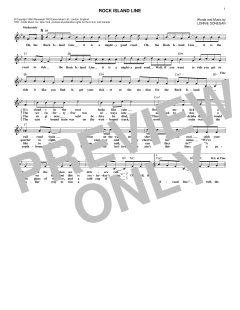 Rock Island Line von Lonnie Donegan (Download) 