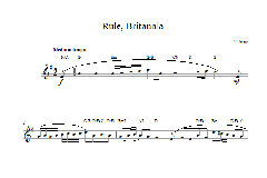 Rule Britannia von Thomas Arne (Download) 