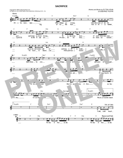 Sacrifice von Elton John (Download) 