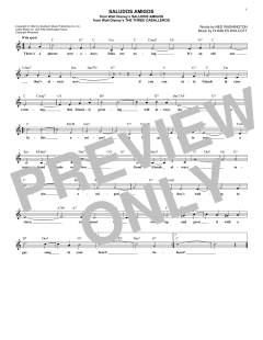 Saludos Amigos von Ned Washington (Download) 