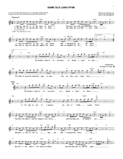 Same Old Lang Syne von Dan Fogelberg (Download) 