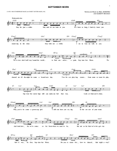 September Morn von Neil Diamond (Download) 