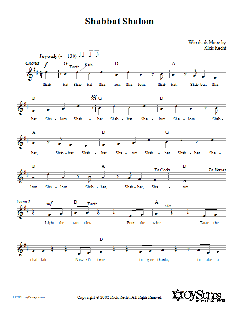 Shabbat Shalom von Rick Recht (Download) 