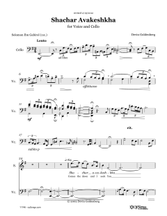 Shachar Avakeshcha von Devin Goldenberg (Download) 