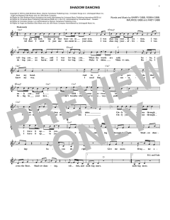 Shadow Dancing von Andy Gibb (Download) 