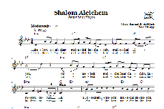 Shalom Aleichem von Samuel E. Goldfarb (Download) 